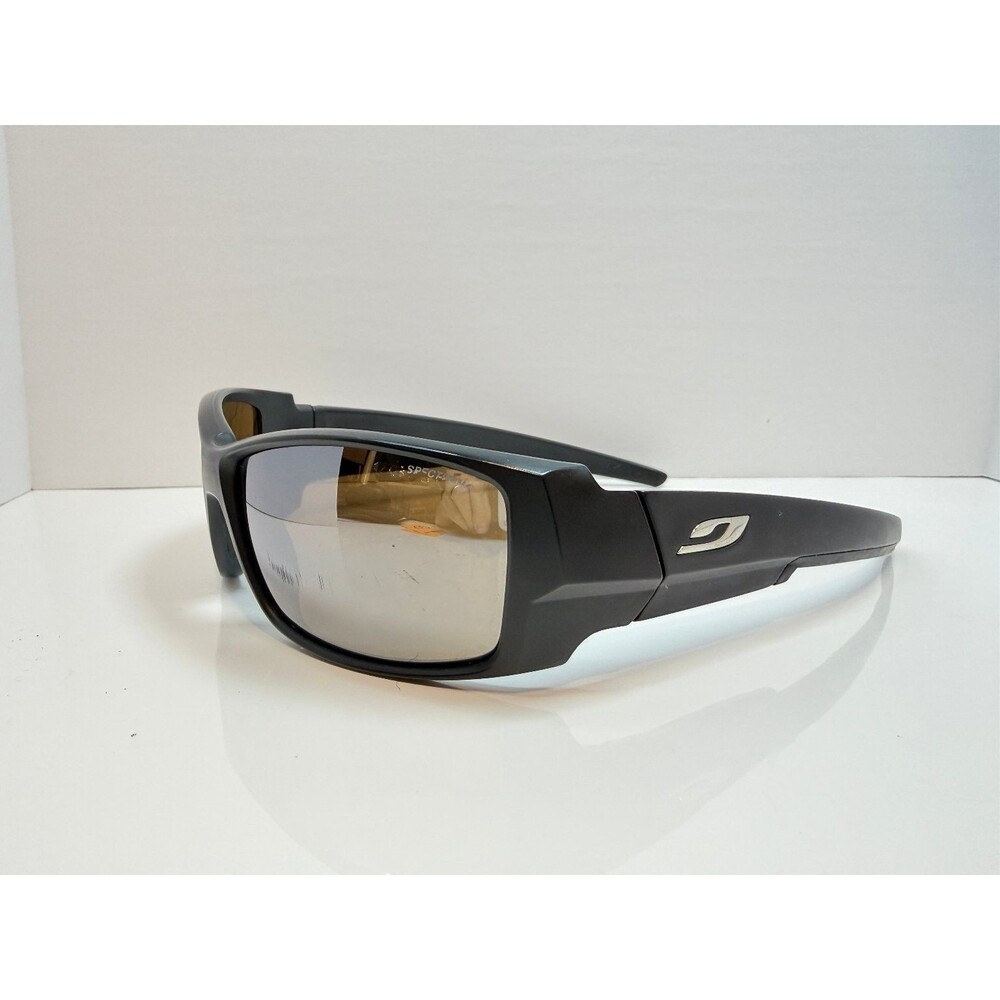 Julbo ARMOR J492 Sunglasses Men's Matte Black Frame Brown Mirrored Sport Wrap